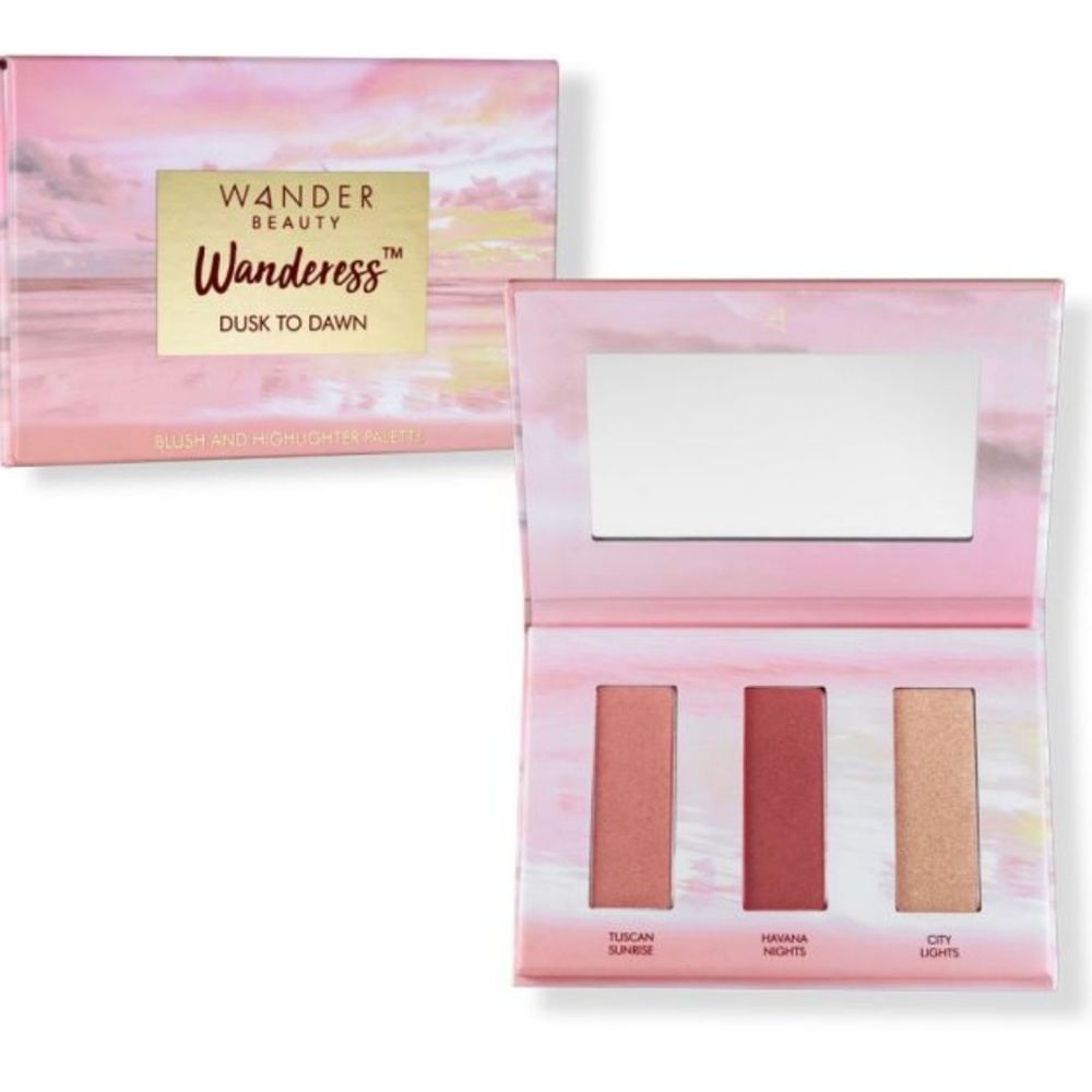 NEW Wander Beauty Dusk to Dawn Blush & Highlight